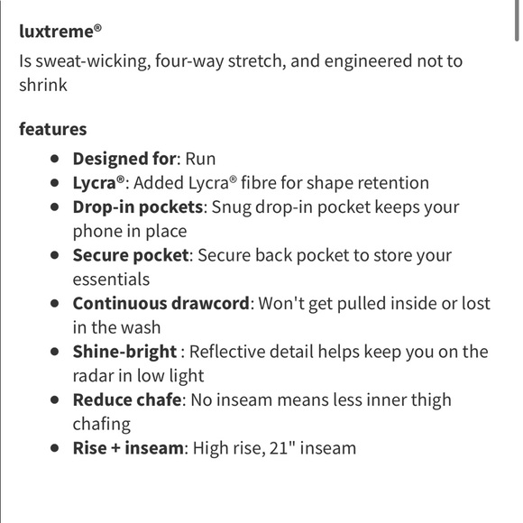 NWT Lululemon Swift Speed High-Rise Crop 21" Vintage Plum Size 0 - Picture 11 of 12